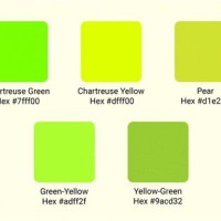 Chartreuse Color Code Yellow