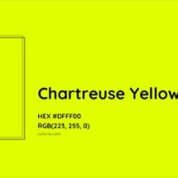 Chartreuse Yellow Paint Code