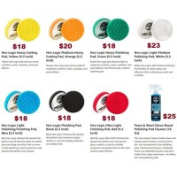 Chemical Guys Polishing Pad Chart