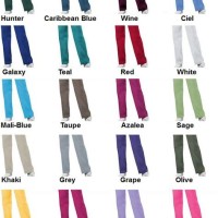 Cherokee Scrubs Color Chart