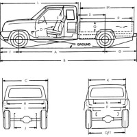 Chevy S10 Truck Bed Dimensions Chart