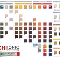 Chi Ionic Permanent Shine Hair Color Chart