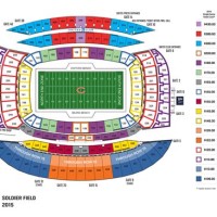 Chicago Bears Football Stadium Seating Chart