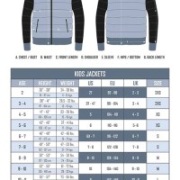 Child Jacket Size Chart