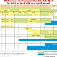 Child Vaccination Chart India 2017