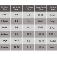 Children 8217 S Sock Size Chart