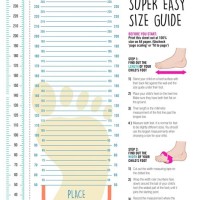 Children S Foot Size Chart Canada