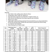 Children S Slipper Size Chart