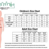 Childrens Leotard Size Chart