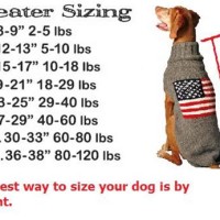 Chilly Dog Sweater Size Chart