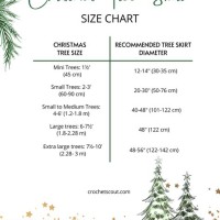 Christmas Tree Skirt Size Chart