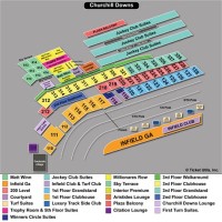 Churchill Downs Section 110 Seating Chart