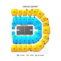 Cintas Center Interactive Seating Chart