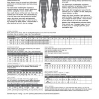 Cintas Uniform Size Chart