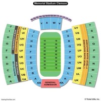 Clemson Football Seating Chart