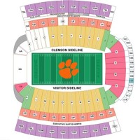 Clemson Tigers Football Stadium Seating Chart