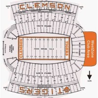 Clemson Tigers Stadium Seating Chart