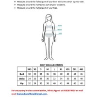 Clothes Size Chart India Female