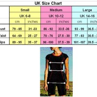 Clothing Size Chart Uk Cm