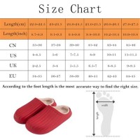 Club Room Memory Foam Slippers Size Chart