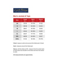 Club Room Shirt Size Chart