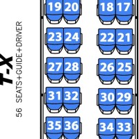 Coach Bus Seating Chart Template