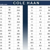 Cole Haan Women S Shoe Size Chart