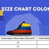 Colombian Shoe Size Chart