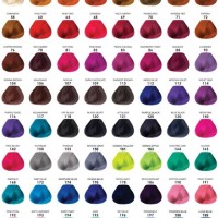 Color Chart For Hair Dye