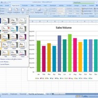 Color Scheme Bar Chart Excel