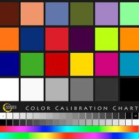 Color Test Chart Monitor