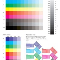 Color Test Chart Printer