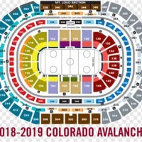 Colorado Avalanche Seating Chart With Rows