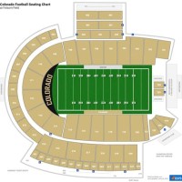 Colorado Buffaloes Stadium Seating Chart