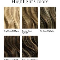 Colour Chart For Hair Highlights