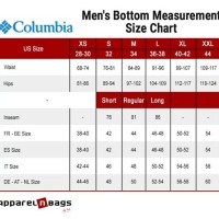 Columbia Boots Size Chart