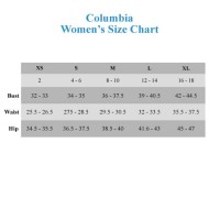 Columbia Women S Vest Size Chart