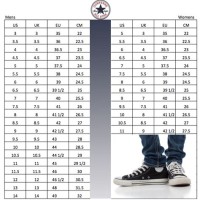 Converse Infant Size Chart Uk