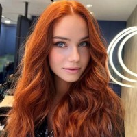 Copper Red Hair Color Chart