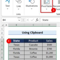 Copy Pivot Chart Format Excel