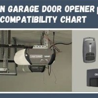 Craftsman Garage Door Opener Patibility Chart