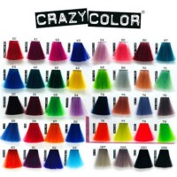 Crazy Color Hair Dye Chart