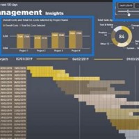 Create A Gantt Chart In Power Bi With Matrix Visual