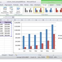 Create A Simple Column Chart In Excel