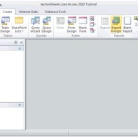 Create Chart Report In Access 2010