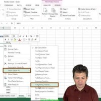 Create Pareto Chart From Pivot Table