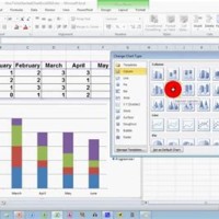 Create Stacked Column Chart Excel 2010