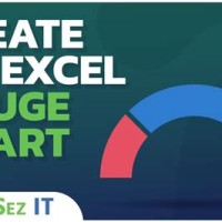 Creating A Gauge Chart In Excel 2007