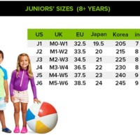 Crocs Junior Size Chart