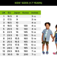 Crocs Kids Shoe Sizing Chart Uk